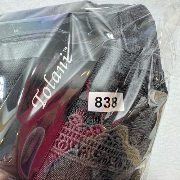 Tolani Cloudine Embroidered Lace Mesh Midi Fairy Goth Dress Size XXL NWT - Picture 12 of 12